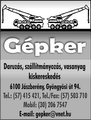 G&Eacute;PKER Kft