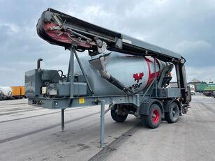 Kel-Berg 2 axle Stetter 12 m3 + Theam 16.5 m Concrete betonska mješalica