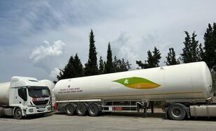 CRYOCAN 3Stück LNG Tankauflieger 42.5 m2  Carbonsan  cisterna za gas