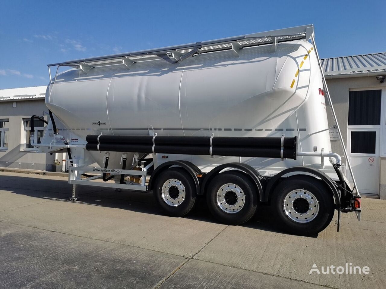 nova Spitzer SF2734/2P 34 m3 aluminium cement silo cisterna za prevoz cementa
