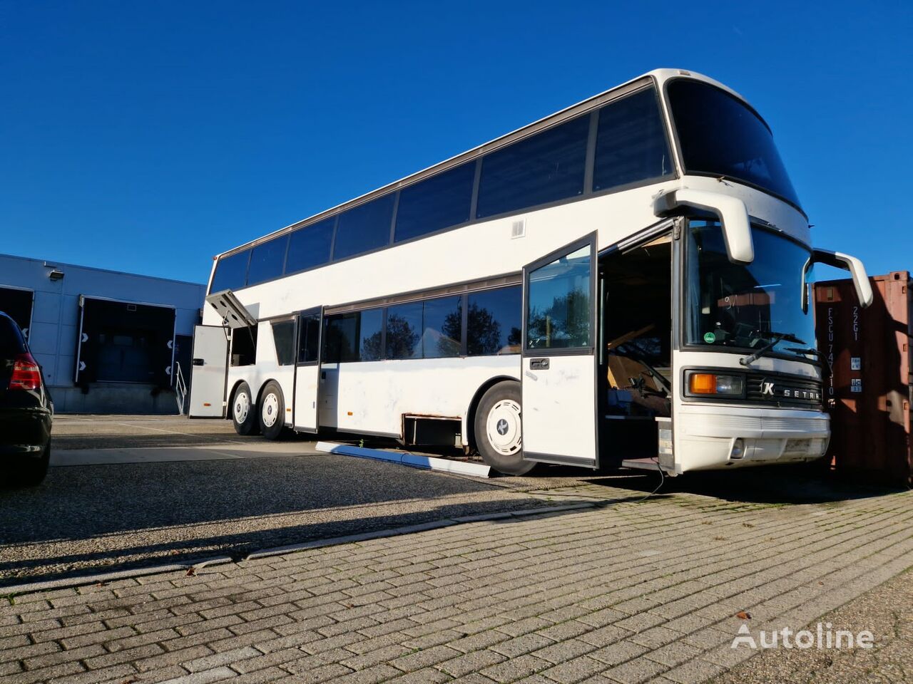 Setra S228 DT Dubbeldekker voor ombouw tot camper / woonbus dvospratni autobus