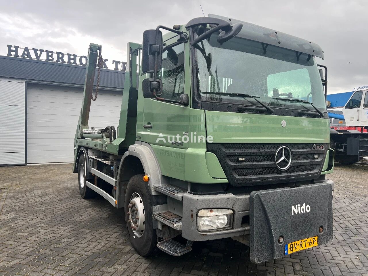 Mercedes-Benz Axor 1824 Spikloader VDL Euro5 Valid inspection 1-2025 kamion autopodizač kontejnera