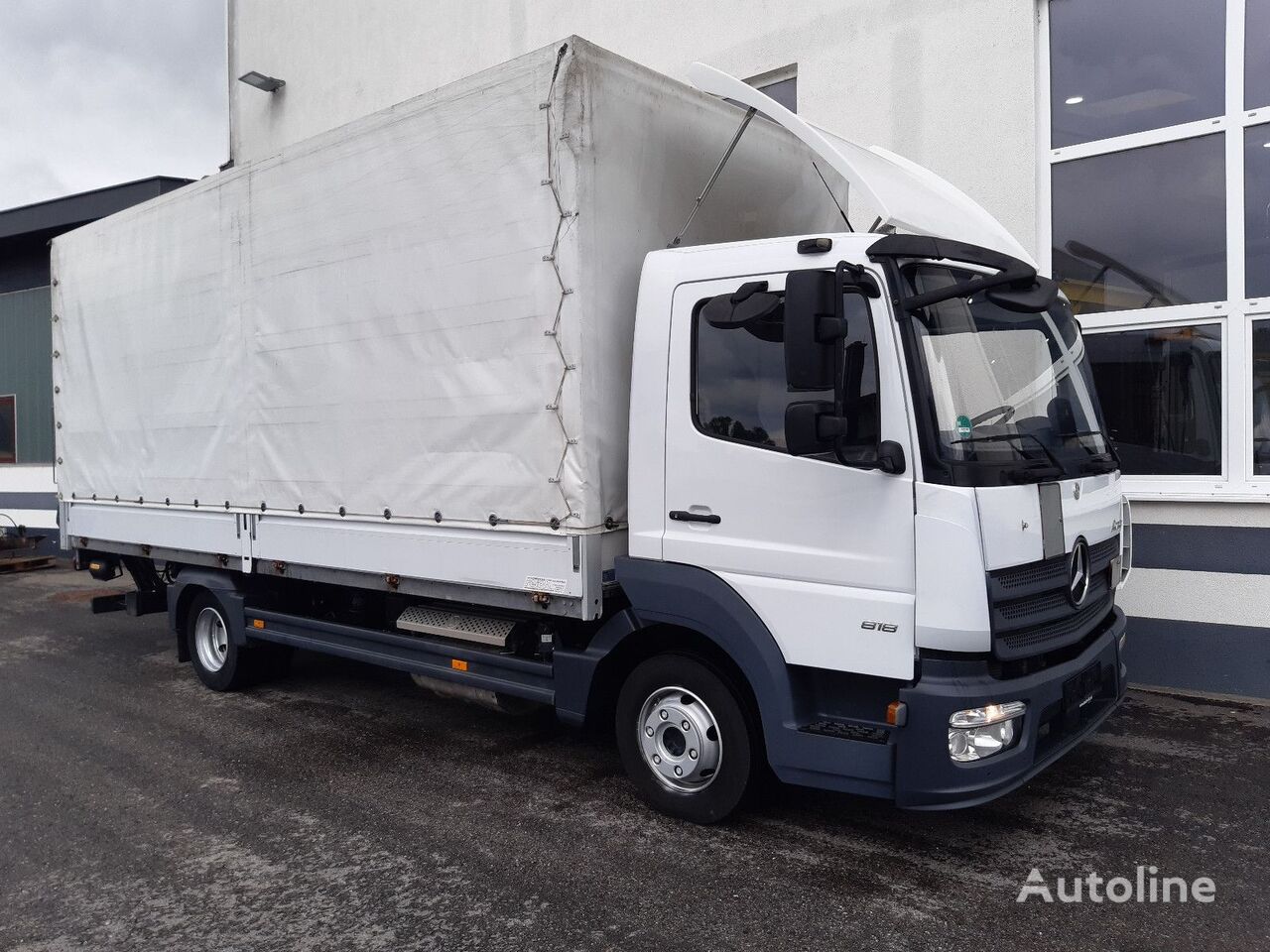 Mercedes-Benz Atego 818L Euro6 AHK 3 Sitze kamion furgon