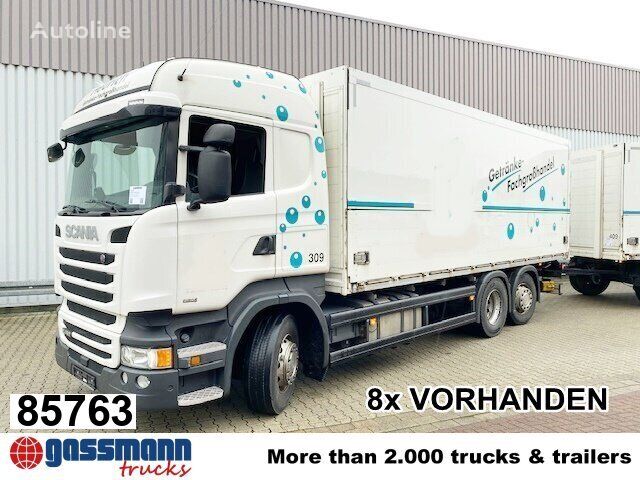 Scania R450 LB 6x2-4 Getränkekoffer, Retarder kamion furgon