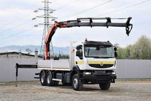 RENAULT Kerax 410 DXI * PK 1850 + FUNK/ 6x4 kamion s ravnom platformom