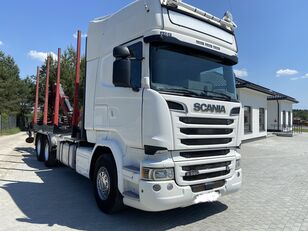 SCANIA R580 6x4 Euro6 LOGLIFT 96ST kamion za prijevoz drva