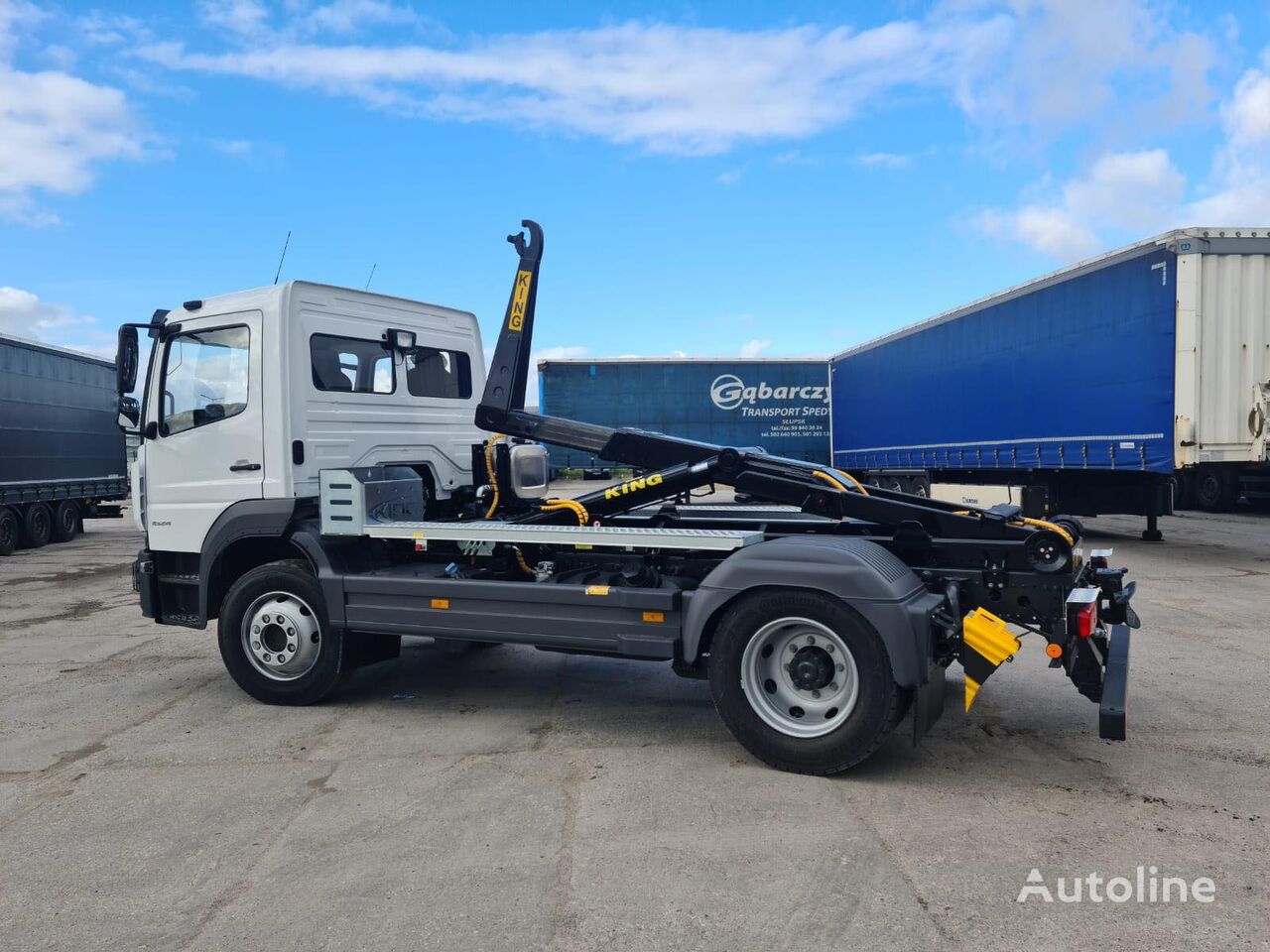 novi Mercedes-Benz Atego 1527L kamion rol kiper