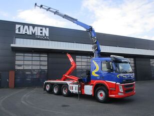 Volvo FM 13 FM 13.420 8x4 ( Tridem ) Euro 6 HMF 1820-K5 + JOAB Haakarm kamion rol kiper