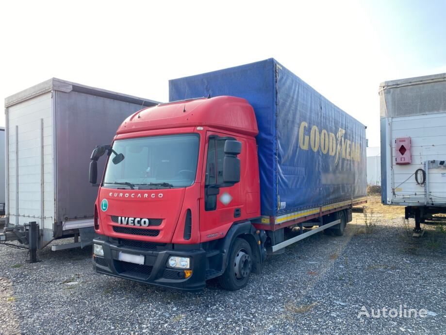 IVECO EuroCargo ML120E22, 9.5m Pritsche + Plane kamion s ceradom