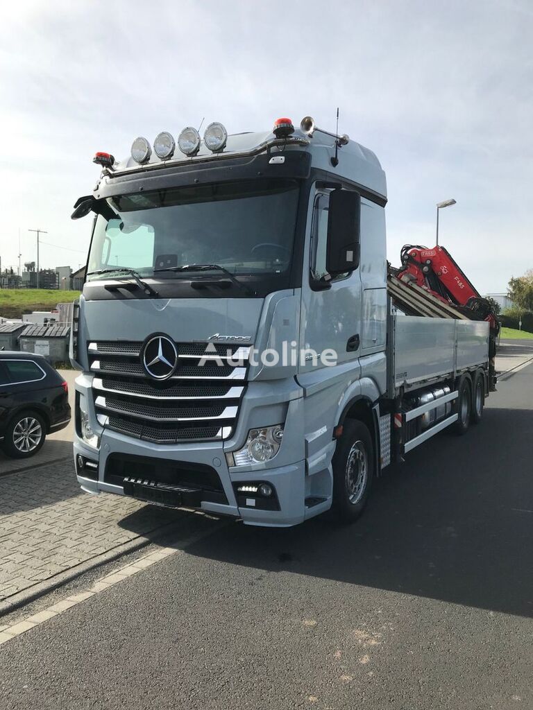 Mercedes-Benz Actros  2648  kamion s ravnom platformom + prikolica sa ravnom platformom