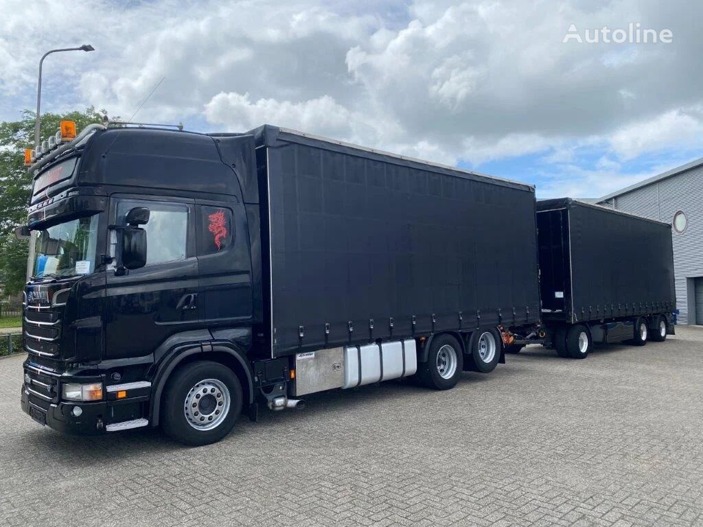 Scania R560 V8 / RETARDER / GERMAN TRUCK / DOUBLE TANK / SLIDING ROOF / kamion sa kliznom ceradom