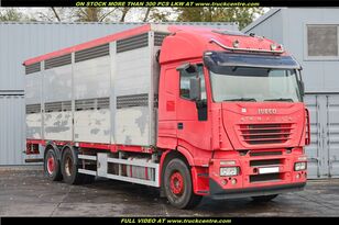 IVECO STRALIS 260, 6x2, BDF, ANIMAL TRANSPORTATION kamion za prevoz konja