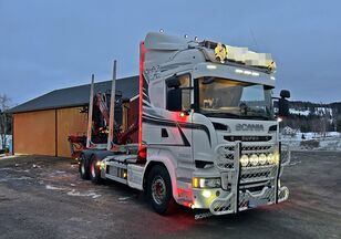 Scania R580 *6x4 *CRANE FTG V10 *SERVICE AGREEMENT  kamion za prijevoz drva