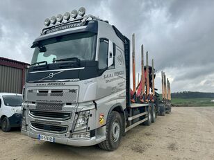 Volvo FH 540 kamion za prijevoz drva + šumarska prikolica
