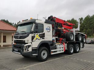 Volvo FMX 540 kamion za prijevoz drva + šumarska prikolica