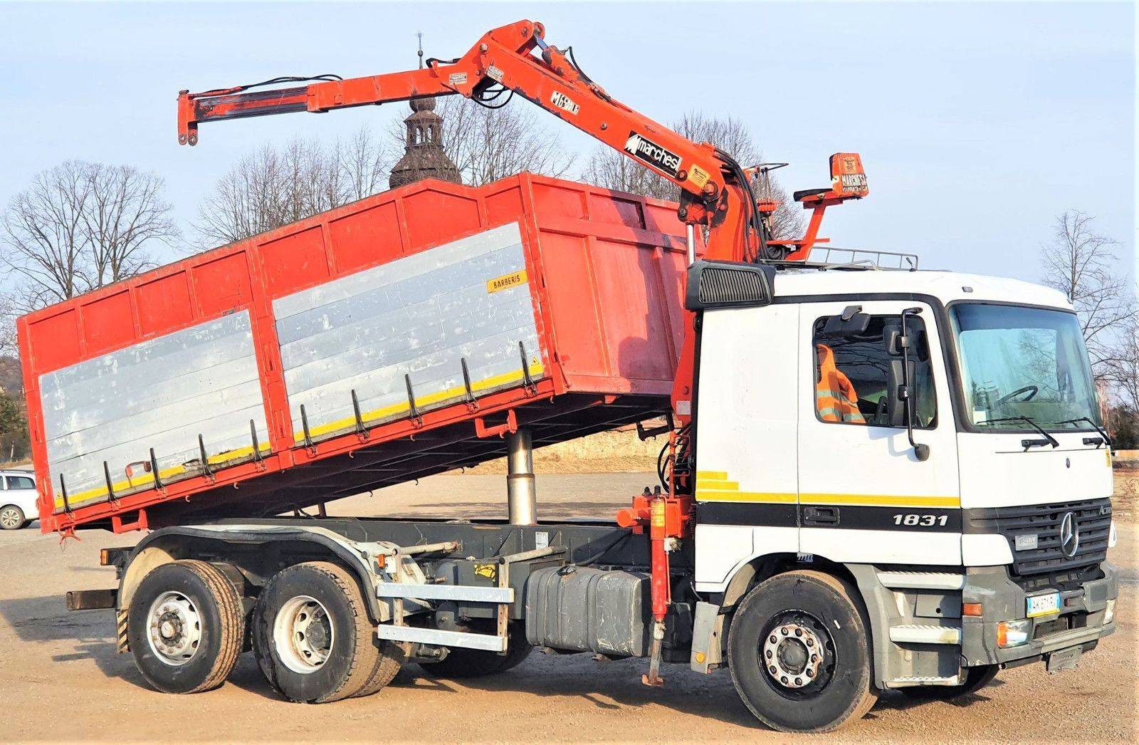 Mercedes-Benz ACTROS 1831  kiper