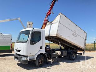 Renault MIDLUM 135 2000 HMF Articulated Boom on 4x2 kiper