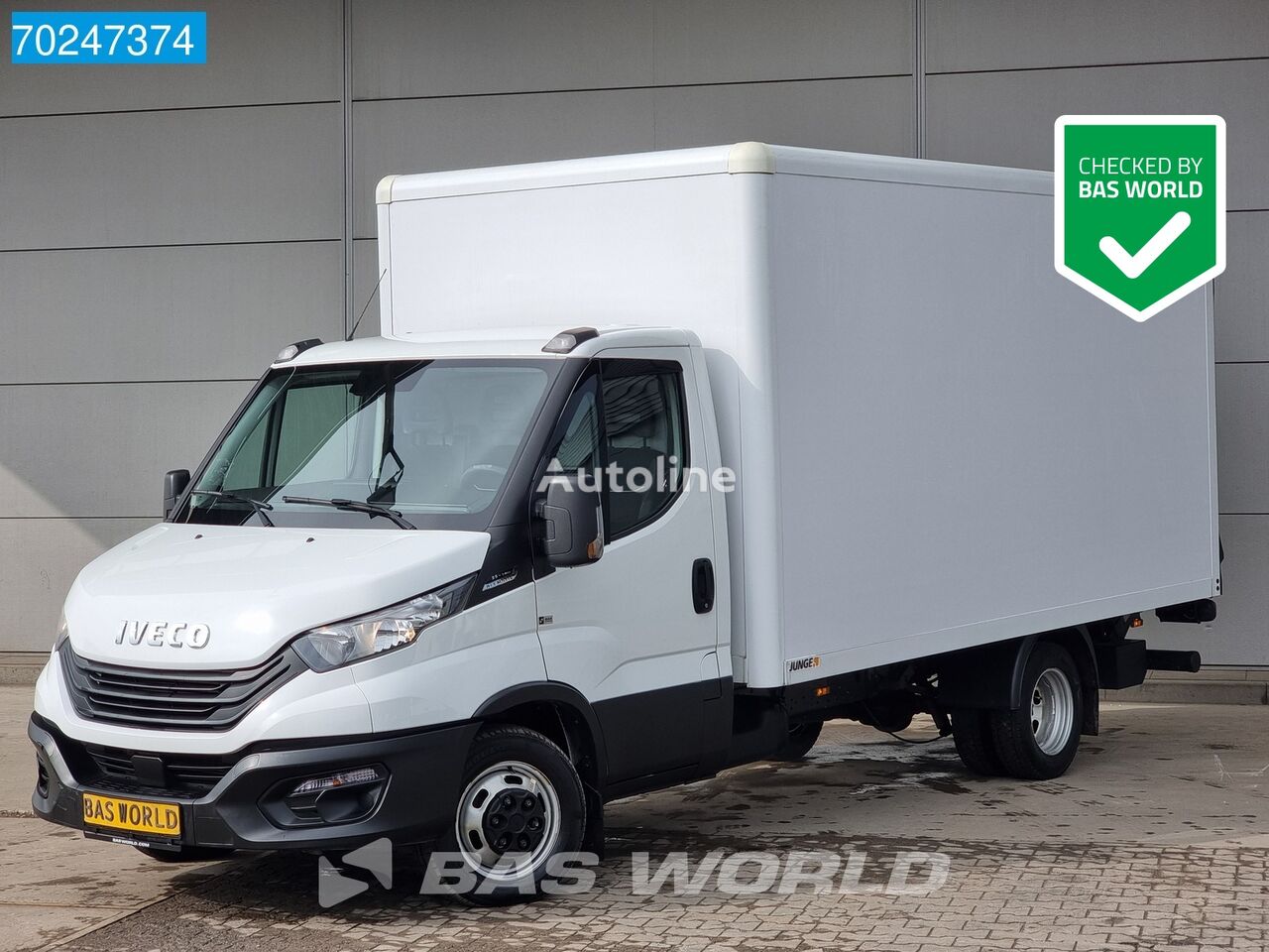IVECO Daily 35C16 Bakwagen Laadklep Automaat Gesloten Laadbak Koffer L kamion furgon < 3.5t