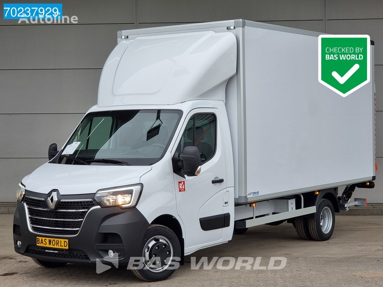 novi Renault Master 165PK Laadklep Dubbellucht Lat om Lat Zijdeur Navi Airco  kamion furgon < 3.5t