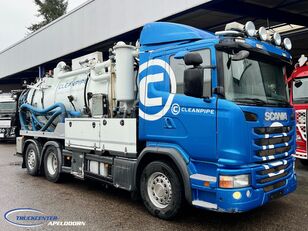 Scania G360 Euro 6, Kroll, RVS tank, HIBON, PRATISSOLI vozilo za čišćenje kanalizacije