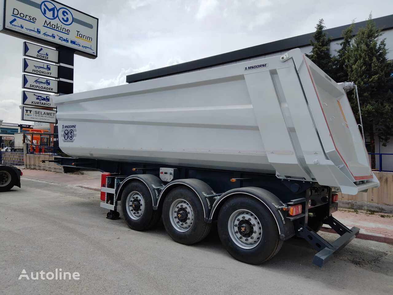 nova MS Dorse  30m³ TIPPER SEMI TRAILER poluprikolica kipera