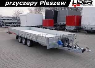 nova TEMARED TM-185 przyczepa 507x211x30cm, Carplatform 5121/3S, 3 os prikolica sa ravnom platformom